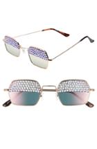 Women's Rad + Refined Crystal Lens Square Sunglasses -