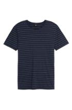 Men's Boss Hugo Boss Tessler Stripe Slim Fit T-shirt, Size - Blue