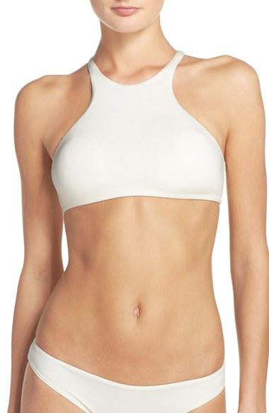 Women's Dolce Vita High Neck Bikini Top - Ivory
