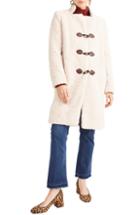 Women's J.crew Fleece Toggle Coat - Grey