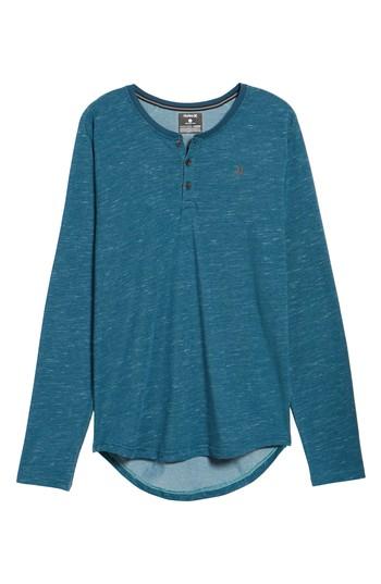 Men's Hurley San Clemente Dri-fit Henley - Blue