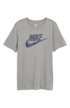 Men's Nike 'tee-futura Icon' Graphic T-shirt, Size - Grey