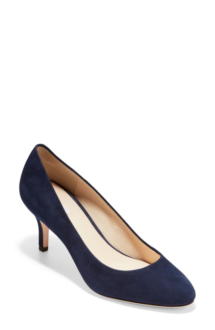 Women's Cole Haan Ava Pump .5 B - Blue