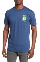 Men's Rvca Stay Abstract Graphic T-shirt - Blue