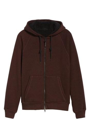 Men's John Varvatos Star Usa Fleece Lined Zip Hoodie