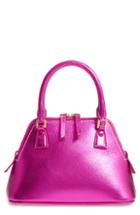 Maison Margiela Mini 5ac Metallic Leather Handbag - Pink