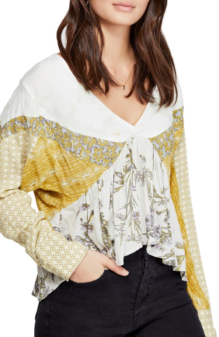 Women's Free People Aloha State Of Mind Tunic - Blue/green