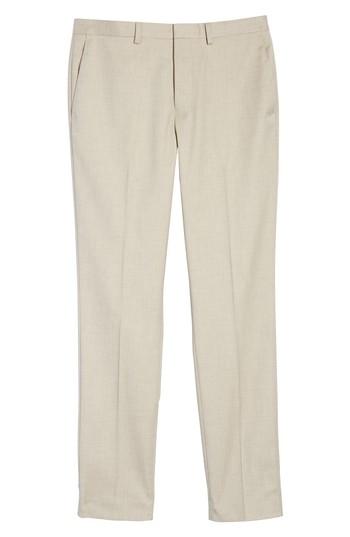 Men's Topman Skinny Fit Suit Trousers X 30 - Beige