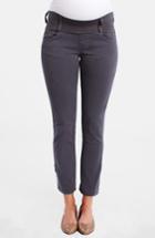 Women's Maternal America Maternity Skinny Ankle Stretch Jeans - Grey