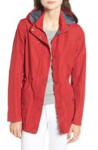 Women's Barbour Cirruss Waterproof Hooded Jacket Us / 8 Uk - Red
