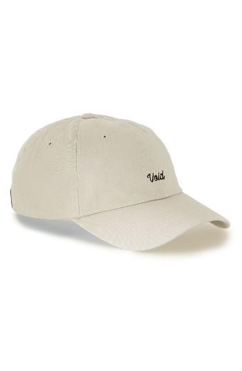 Men's Topman Embroidered Void Dad Ball Cap -