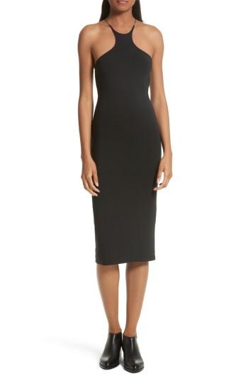 Women's T By Alexander Wang Strappy Jersey Body-con Dress