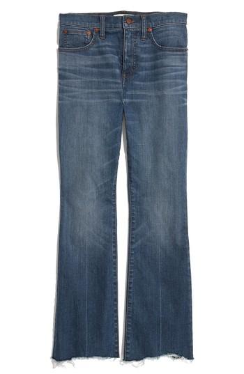 Petite Women's Madewell Cali Demi Boot Jeans - Blue