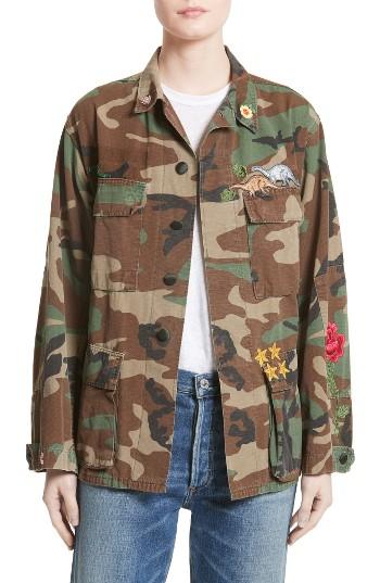 Women's Harvey Faircloth Vintage Woodland Camo Jacket