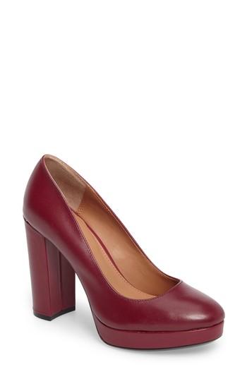 Women's Calvin Klein Monica Pump M - Red