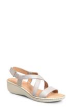 Women's B?rn Idella Wedge Sandal M - Grey