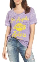Women's Junk Food Nba Los Angeles Lakers Tee - Purple