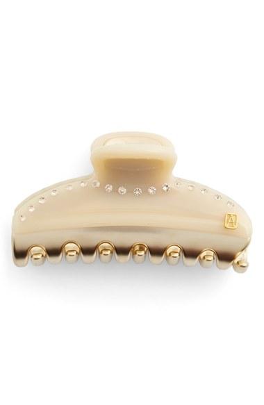 Alexandre De Paris 'vendome' Hair Clip - Ivory