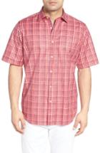 Men's Bugatchi Classic Fit Check Seersucker Sport Shirt