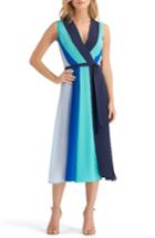 Women's Eci Stripe Midi Dress - Blue