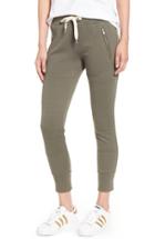 Women's Sincerely Jules 'lux' Skinny Cotton Jogger Pants - Green