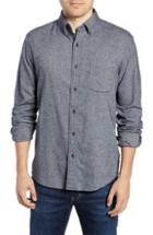 Men's Faherty Pacific Fit Sport Shirt, Size Small - Blue