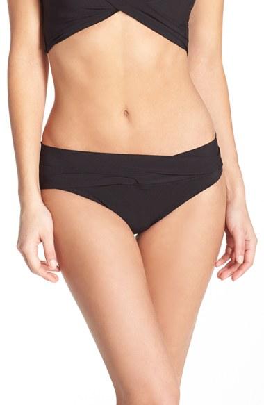 Women's Robin Piccone Twist Waist Bikini Bottoms