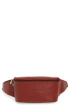 Longchamp Le Foulonne Leather Belt Bag - Black