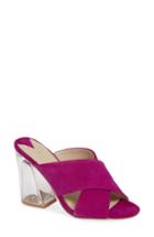 Women's Leith Cammie Block Heel Sandal .5 M - Purple