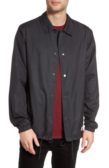 Men's Nike Sb Shield Coach's Jacket, Size - Grey