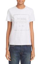 Women's Opening Ceremony 'oc Box' Logo Tee - Grey