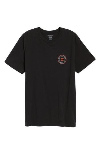 Men's Billabong Native Rotor Hi Graphic T-shirt - Black