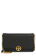 Tory Burch Chelsea Convertible Leather Clutch -