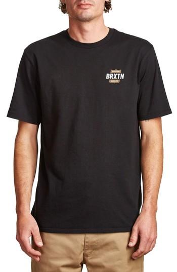 Men's Brixton Garth Ii T-shirt - Black