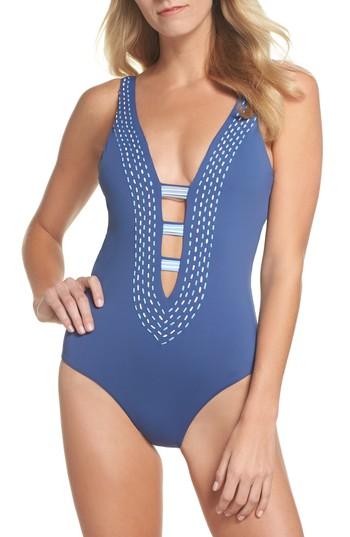 Women's Becca Quest One-piece Swimsuit - Blue