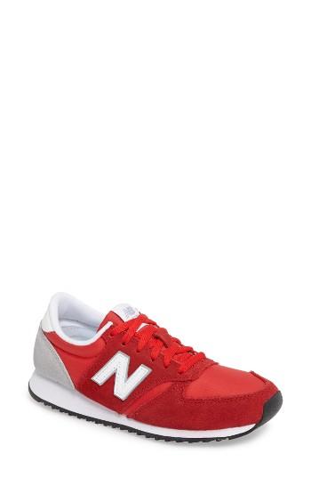 Women's New Balance '420' Sneaker .5 B - Red