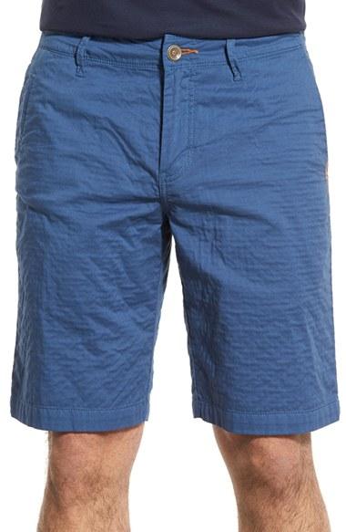 Men's Tommy Bahama 'eastbank' Flat Front Shorts - Blue