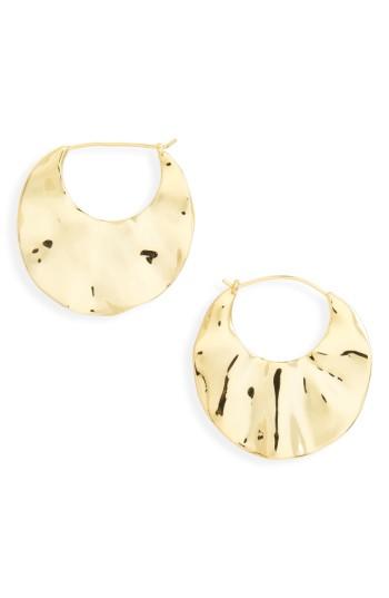 Women's Gorjana Chloe Crescent Hoop Earrings