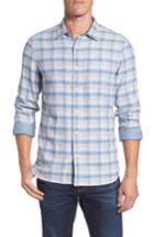 Men's Nordstrom Men's Shop Utility Duofold Trim Fit Sport Shirt