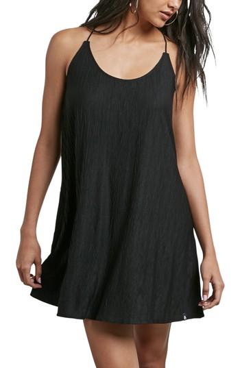 Women's Volcom Racerback Swing Dress - Black