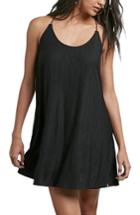 Women's Volcom Racerback Swing Dress - Black