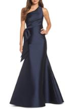 Women's Sachin & Babi Noir Vanessa One-shoulder Gown