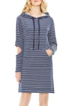 Women's Two By Vince Camuto Daydream Stripe Hooded Dress - Blue