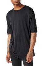 Men's Topman Aaa Collection Rumpled T-shirt - Black