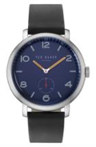 Men's Ted Baker London Leather Strap Watch, 43mm