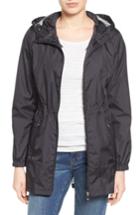 Women's Calvin Klein Packable Rain Jacket - Black