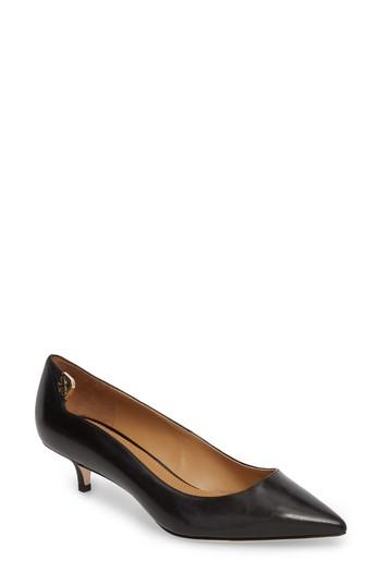 Women's Tory Burch Elizabeth Pointy Toe Pump M - Black