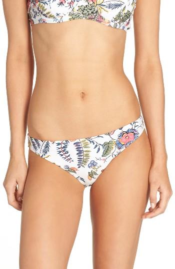 Women's Tory Burch Gabriella Hipster Bikini Bottoms - Ivory
