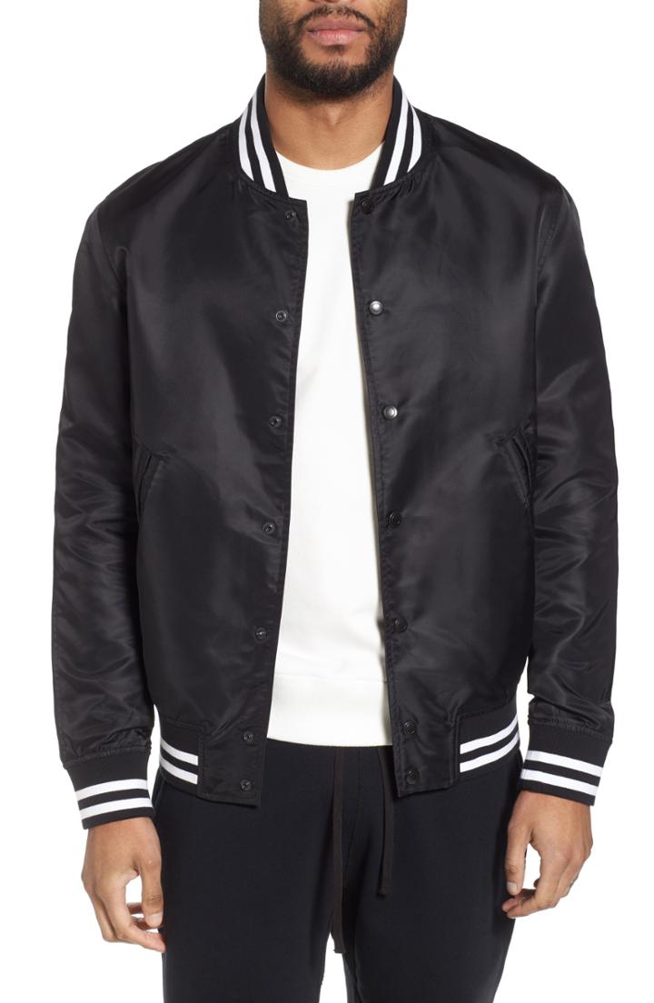Men's Reigning Champ Logo Bomber Jacket