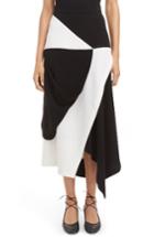 Women's J.w.anderson Asymmetrical Hem Maxi Skirt